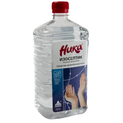 Дезинфицирующее средство Ника-Изосептик (1,0 л, Крышка)