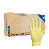 Перчатки смотровые латексные Safe&Care TL202 двукратное хлорирование 01173