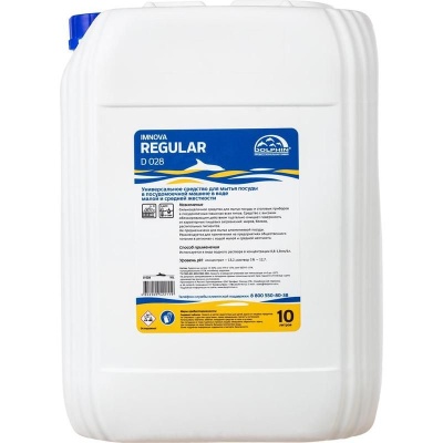 Универсальное средство для мытья посуды в посудомоечной машине Dolphin Imnova REGULAR D 028
