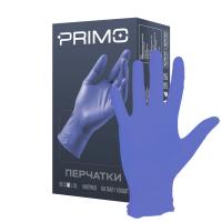 Перчатки нитриловые Primo Ice Blue Nitrile фиолетово-голубые