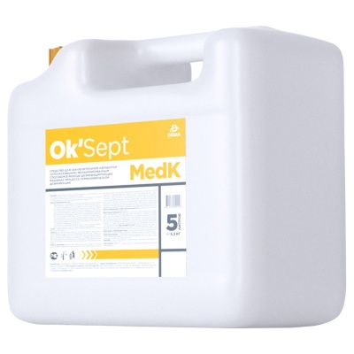 Ополаскиватель для автоматической обработки Ok’Sept Med K (5,0 л, Крышка)