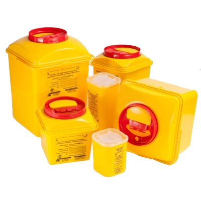 Емкость-контейнер для утилизации острого инструментария Литопласт класс Б