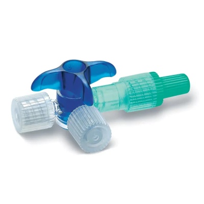 Кран трехходовой OnePlus (902.07.10, 50 шт, Синий)