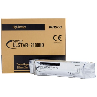 Термобумага DURICO Super для УЗИ в рулоне (210 мм x 25 м, ULSTAR-2100HD)