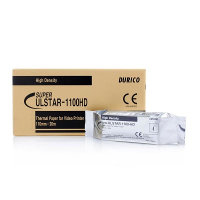 Термобумага DURICO для УЗИ в рулоне (110 мм x 20 м, ULSTAR-1100HD)