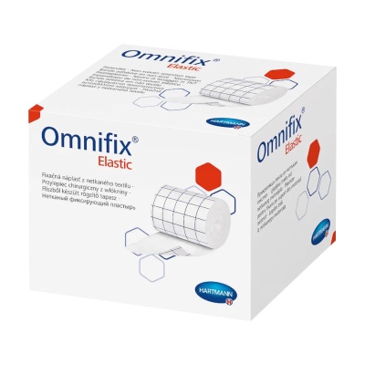 Пластырь фиксирующий из нетканного материала Omnifix Elastic (10 см x 10 м, 1 рулон)