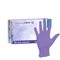 02031 Перчатки нитриловые смотровые Sempercare LN307 фиолетовые