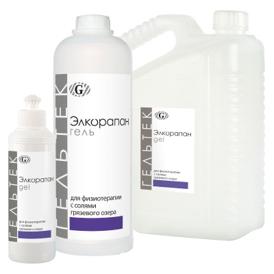 Элкорапан гель контактный для физиотерапии с солями грязевого озера