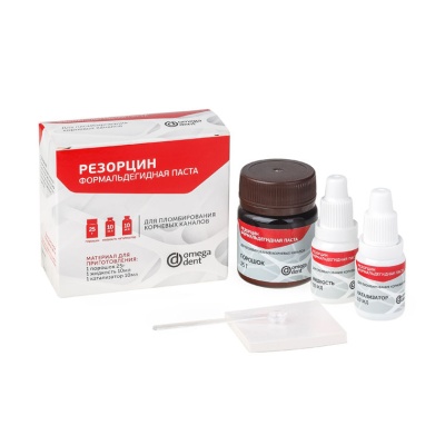 Формальдегидная паста РЕЗОРЦИН (25 гр + 10 мл + 10 мл)