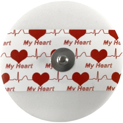 Электроды одноразовые My Heart для ЭКГ твердый гель (QG, 50x50 мм, 50 шт)
