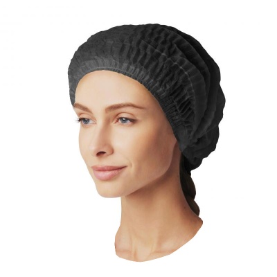 Шапочка шарлотта Unite (Черный, 100 шт)