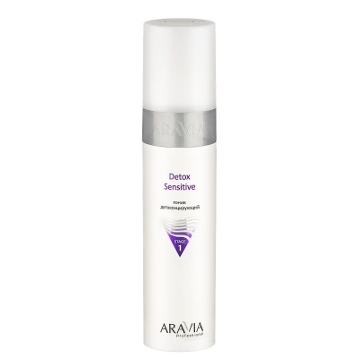 6204 Тоник детоксицирующий Detox Sensitive, ARAVIA Professional (250 мл)
