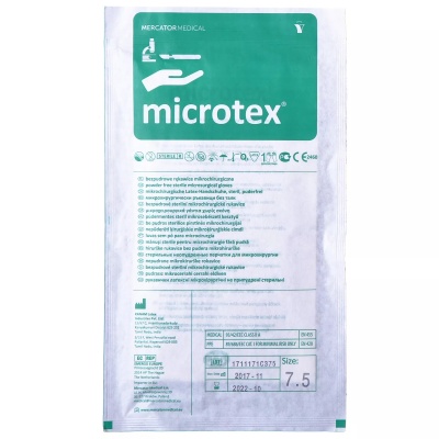 percatki-microtex-razmer-75-mikroxirurgiceskie-sterilnye-neopudrennye-teksturirovannye-iz-naturalnogo-lateksa