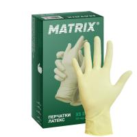 02130-1 Перчатки латексные смотровые неопудренные Matrix Extra
