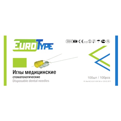 02195 Иглы карпульные EuroType