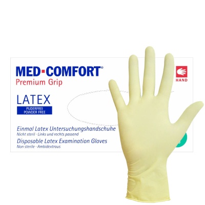 02005 Перчатки латексные неопудренные Premium Grip 1