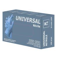 02136 Перчатки нитриловые смотровые Matrix Universal Pulin голубые