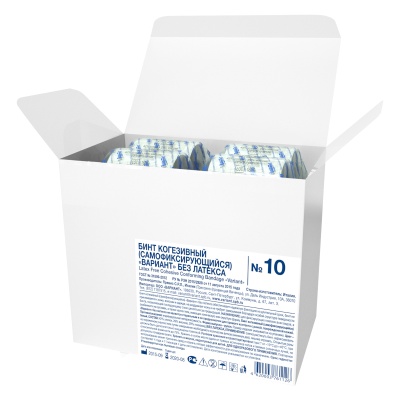 Бинт когезивный самофиксирующийся Вариант без латекса