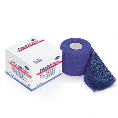 Бинт самофиксирующийся PEHA-HAFT (Пеха-хафт) (20 м х 6 см, 1 шт, Синий)