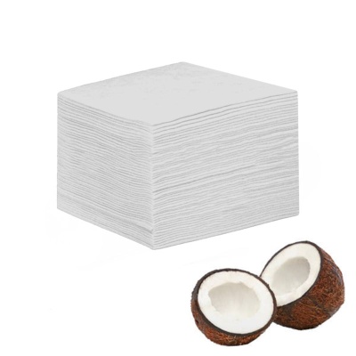 Простыни одноразовые белые в сложении 70x80 см