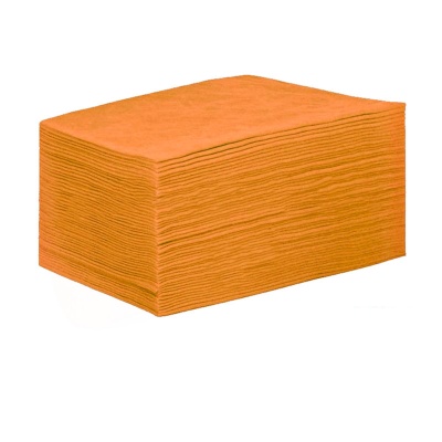 Простыни одноразовые Standart Plus в сложении (Оранжевый, 70x80 см, 50 шт)
