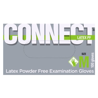 02068-2 Перчатки медицинские смотровые латексные неопудренные Connect Latex PF