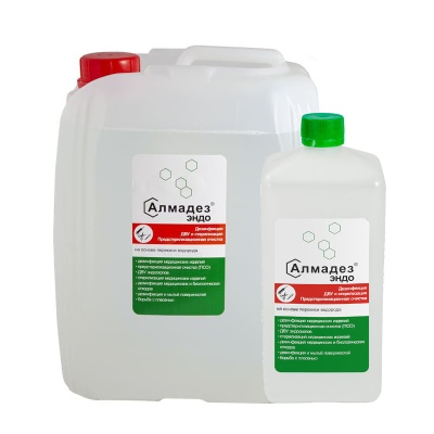 Средство для дезинфекции и стерилизации на основе перекиси водорода Алмадез-эндо