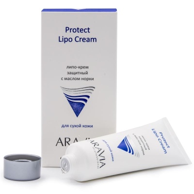 Липо-крем защитный с маслом норки Protect Lipo Cream, ARAVIA Professional (50 мл) 9204