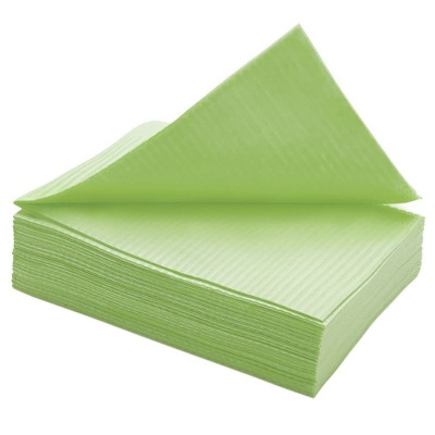 Салфетки ламинированные EleWhite Standart (бумага + полиэтилен) (Зеленый, 33x45 см, 500 шт)