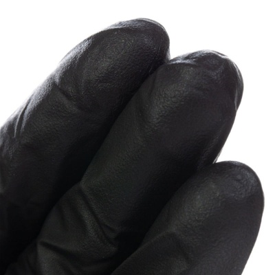 Перчатки нитриловые смотровые mediOk BLACK+ черные 1