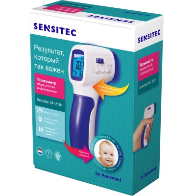 01743 Бесконтактный инфракрасный термометр Sensitec NF-3101