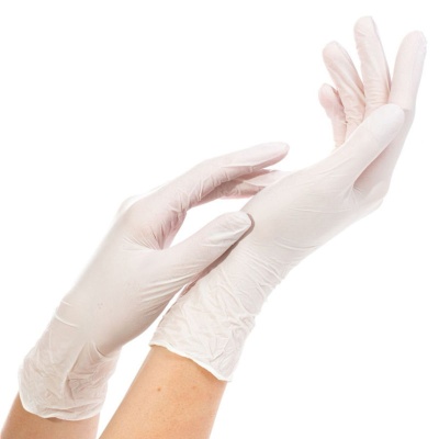 01213-4 Перчатки смотровые нитриловые NitriMax белые