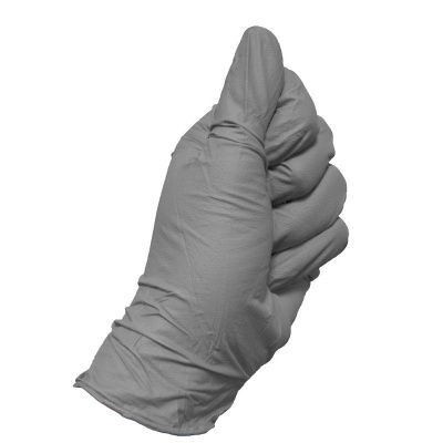 Перчатки нитриловые Benovy серые 01620-2