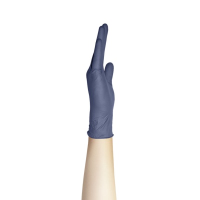 Перчатки нитриловые черничные