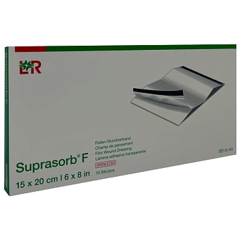 Стерильная прозрачная пленка для перевязки ран Suprasorb F