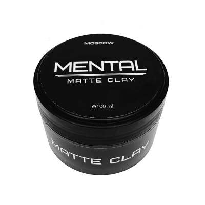 Матовая глина для укладки волос MENTAL MATTE CLAY 01568