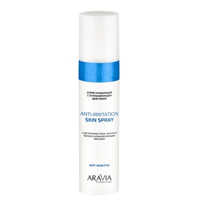 Спрей очищающий с успокаивающим действием, ARAVIA Professional (250 мл) 1081
