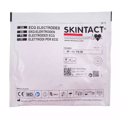 Электроды одноразовые Skintact для ЭКГ твердый гель (FS-50, 50x50 мм, 30 шт)-1