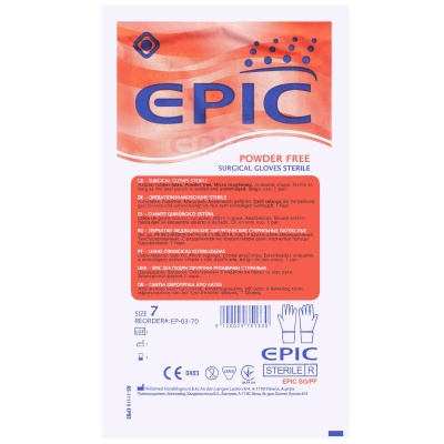 01472-3 Перчатки медицинские хирургические стерильные латексные EPIC SG PF